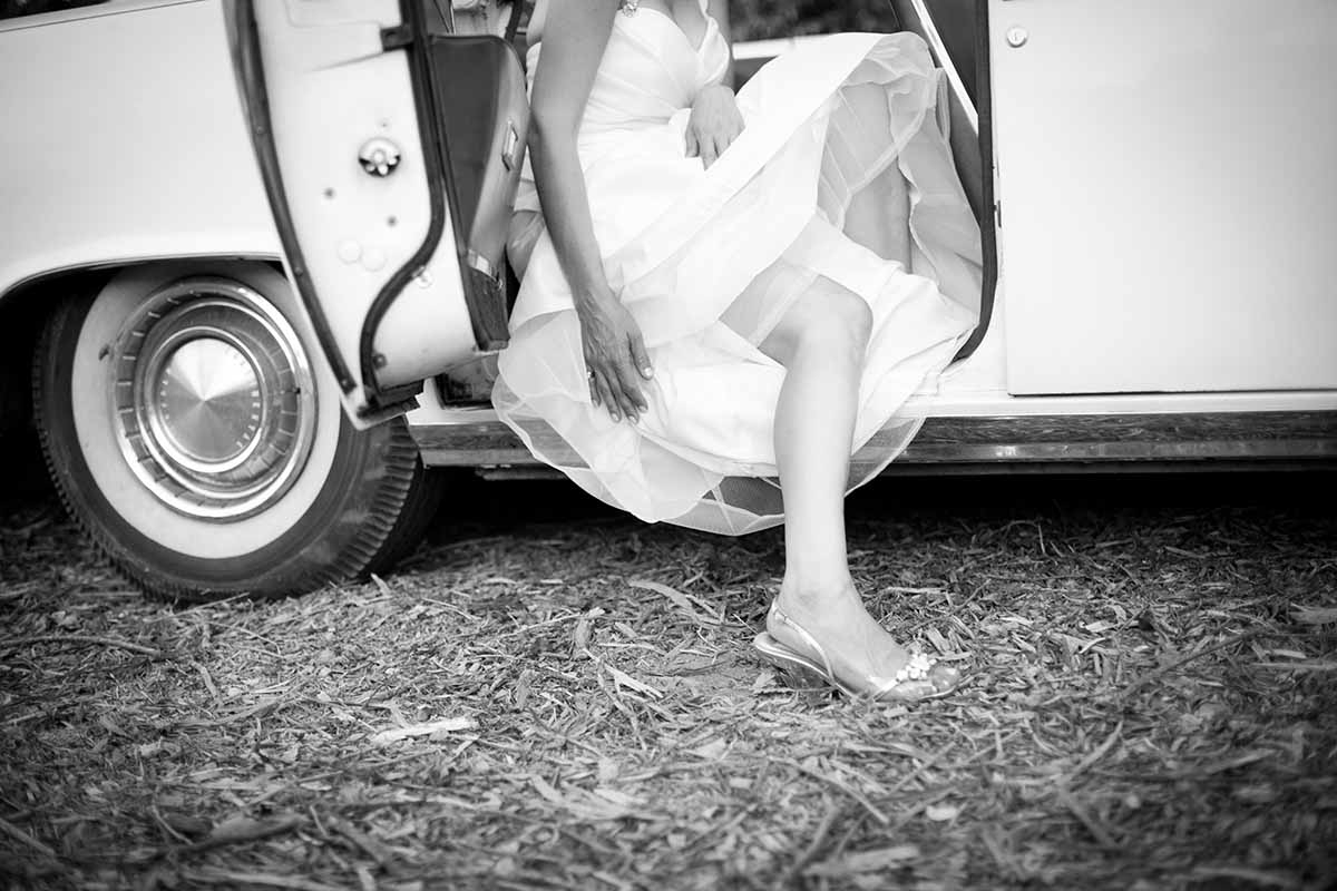 Ретро автомобил за сватбения ден